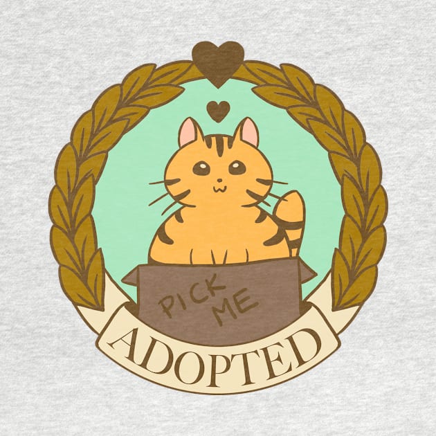 Adopted Cat by aimeekitty